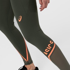 Calça Legging Feminina ASICS Recorte e Textura Alta Compressão - Foto 6