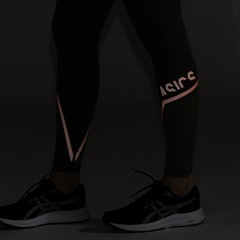Calça Legging Feminina ASICS Recorte e Textura Alta Compressão - Foto 7