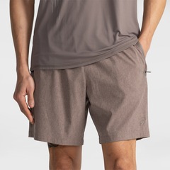 Bermuda Masculina ASICS 7 Mescla Plano - Foto 1