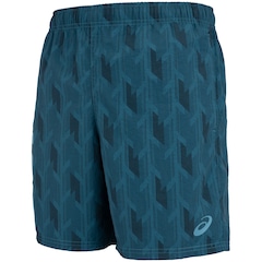 Bermuda Masculina ASICS Estampada Logo - Foto 1
