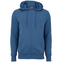 Jaqueta Masculina ASICS com Capuz Moletom Canguru com Fleece - Foto 1
