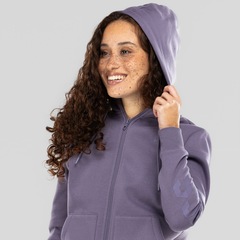 Jaqueta de Moletom Feminina ASICS com Capuz Canguru Fleece - Foto 7