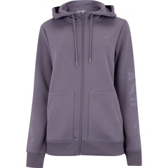 Jaqueta de Moletom Feminina ASICS com Capuz Canguru Fleece - Foto 9