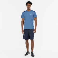 Bermuda Masculina ASICS Malha Recorte Lateral - Foto 5