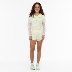 Blusão Feminino ASICS com Capuz Leve Assimétrica - Foto 2