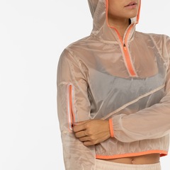 Blusão Feminino ASICS com Capuz Leve Assimétrica - Foto 4