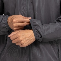 Jaqueta Corta-Vento Masculina Oxer com Capuz Tecido Plano Heat Embossed - Foto 9