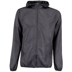 Jaqueta Corta-Vento Masculina Oxer com Capuz Tecido Plano Heat Embossed - Foto 10