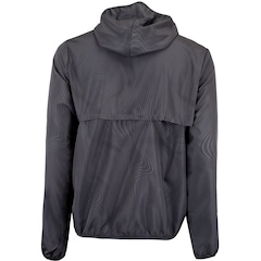 Jaqueta Corta-Vento Masculina Oxer com Capuz Tecido Plano Heat Embossed - Video 1