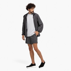 Jaqueta Corta-Vento Masculina Oxer com Capuz Tecido Plano Heat Embossed - Foto 3