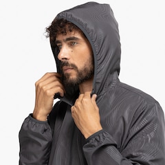 Jaqueta Corta-Vento Masculina Oxer com Capuz Tecido Plano Heat Embossed - Foto 6