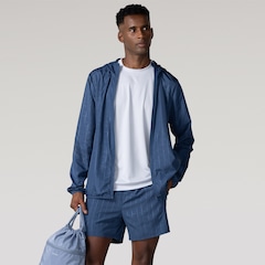 Bermuda Masculina Oxer 2 em 1 Heat Embossed - Foto 1