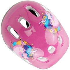 Skate Infantil Spin Unicórnio com Kit Protetor Capacete + 1 Par de Cotoveleira + 1 Par de Joelheira - Foto 5