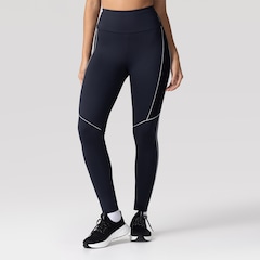 Calça Legging Feminina Oxer Textura New Média Compressão Cós Médio - Foto 1