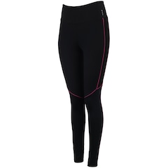 Calça Legging Feminina Oxer Textura New Média Compressão Cós Médio - Foto 1