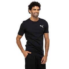 Camiseta Masculina Puma Manga Curta Essentials Small Cat Logo - Foto 1