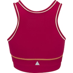 Top Fitness sem Bojo Lauf Baixa Sustentação Bromélia Adulto - Foto 2