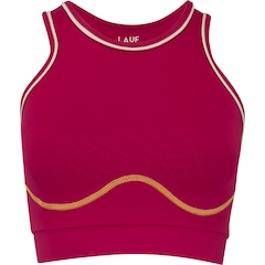 Top Fitness sem Bojo Lauf Baixa Sustentação Bromélia Adulto - Foto 1