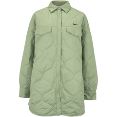 Jaqueta Feminina Nike Sportswear Essential Quilted Trench STD - Foto 1
