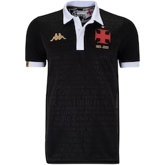 Camisa Polo do Vasco da Gama III 23 Kappa Masculina Jogador - Foto 7