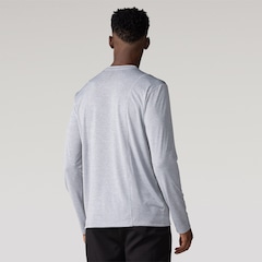 Camiseta Oxer Manga Long Flat Mescla - Masculina - Foto 2