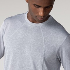 Camiseta Oxer Manga Long Flat Mescla - Masculina - Foto 4