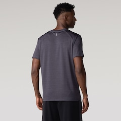 Camiseta Masculina Oxer Manga Curta Média Compressão Flat Mescla - Foto 2