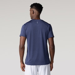 Camiseta Masculina Oxer Manga Curta Média Compressão Flat Mescla - Foto 2