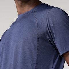 Camiseta Masculina Oxer Manga Curta Média Compressão Flat Mescla - Foto 6