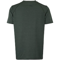 Camiseta Masculina Oxer Manga Curta Média Compressão Flat Mescla - Foto 2