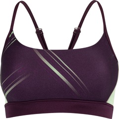 Top Fitness com Bojo Removível Oxer Baixa Sustentação Estampado Alça Ajustável Adulto - Foto 1