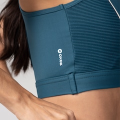 Top Fitness com Bojo Removível Oxer Alça Cruzada Textura Média Sustentação Adulto - Foto 5