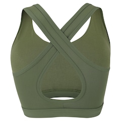 Top Fitness com Bojo Removível Oxer Alça Cruzada Textura Média Sustentação Adulto - Foto 2