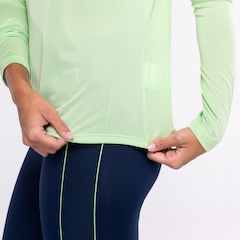 Camiseta Feminina Oxer Manga Longa Crepe Antiodor - Foto 3