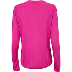 Camiseta Feminina Oxer Manga Longa Crepe Antiodor - Foto 2