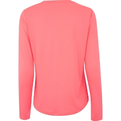 Camiseta Feminina Oxer Manga Longa Crepe Antiodor - Foto 2