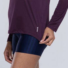 Camiseta Feminina Oxer Manga Longa Crepe Antiodor - Foto 3