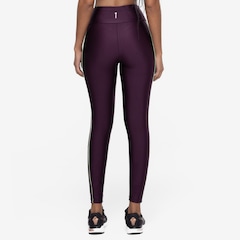 Calça Legging Feminina Oxer Brilho Vivo Lateral Cós Médio Média Compressão - Foto 2