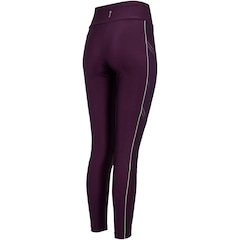 Calça Legging Feminina Oxer Brilho Vivo Lateral Cós Médio Média Compressão - Foto 6