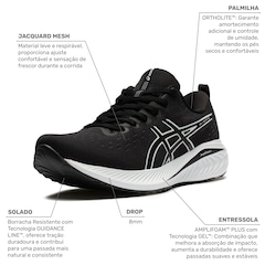 Tênis ASICS Gel-Excite 10 Masculino - Foto 2