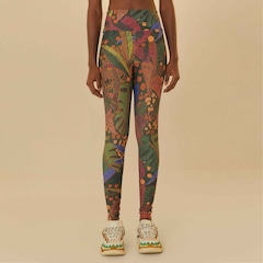 Calça Legging Feminina Farm Floresta Poá - Foto 1