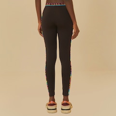 Calça Legging Feminina Farm Recorte Onça Cool - Foto 2