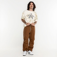 Calça Piet Cotton Twill Trousers Brown - Foto 1