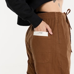 Calça Piet Cotton Twill Trousers Brown - Foto 6