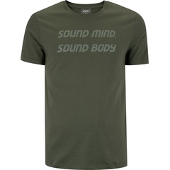 Camiseta Masculina ASICS Manga Curta Malha Box - Foto 1