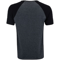 Camiseta Masculina ASICS Manga Curta Meia Malha Raglan - Foto 2