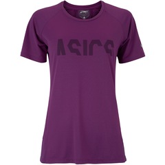 Camiseta Feminina ASICS Manga Curta Recorte Respirável - Foto 1