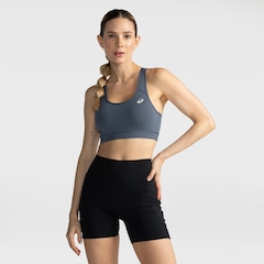Top Fitness com Bojo Removível ASICS Basic Logo Média Sustentação Adulto - Foto 2