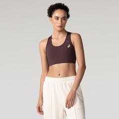 Top Fitness com Bojo Removível ASICS Basic Logo Média Sustentação Adulto - Foto 2