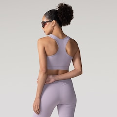 Top Fitness com Bojo Removível ASICS Basic Logo Média Sustentação Adulto - Foto 2